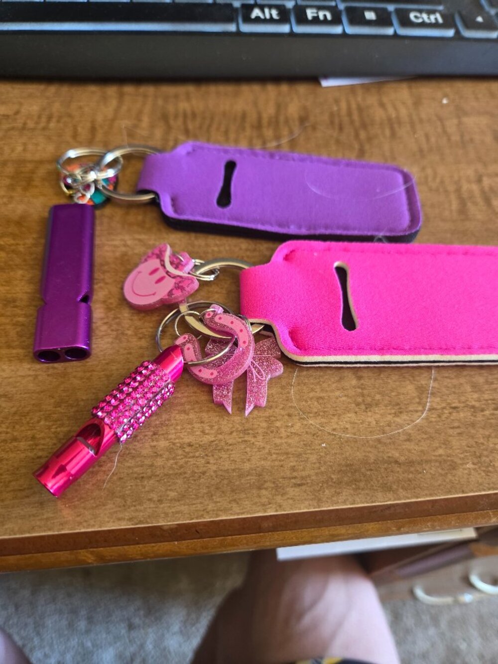 luggage tag -key chain handmade